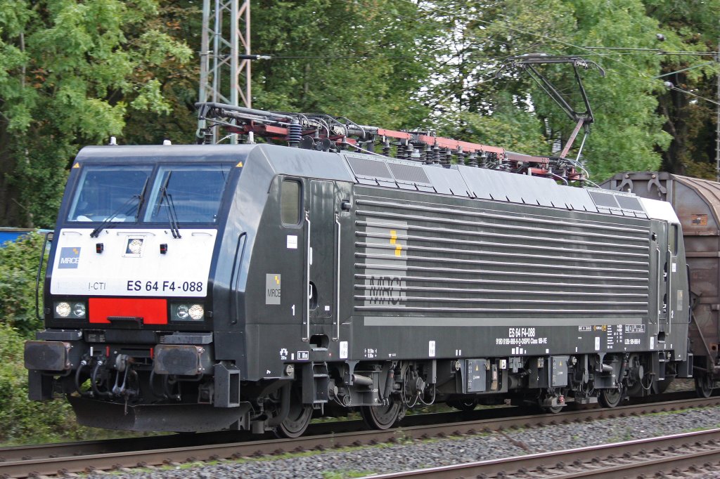 MRCE/CTI ES 64 F4-088 am 28.9.12 in Ratingen-Lintorf.