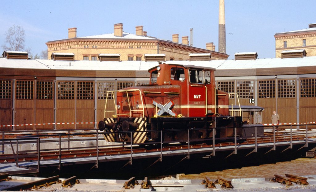 MVT Lok 2 Museum fr Verkehr und Technik (im ehem. Bw Ahb) Nov. 1988