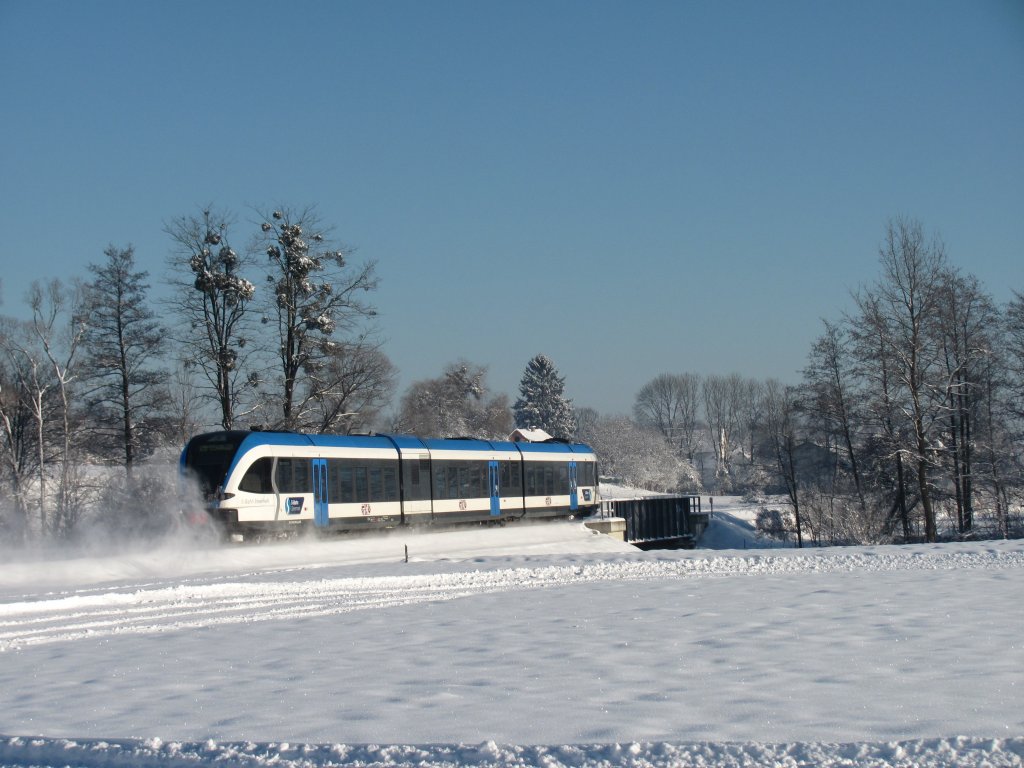 Nachschuss auf 5063.08 am 9. Dezember 2012 der als 8588 richtung Graz Hbf unterwegs ist