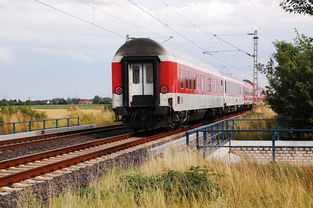 Nachschu� auf einen Schlafwagen in einem PbZ in Richtung K�ln, er fuhr am 3.8.2012 bei Allerheiligen vorbei.