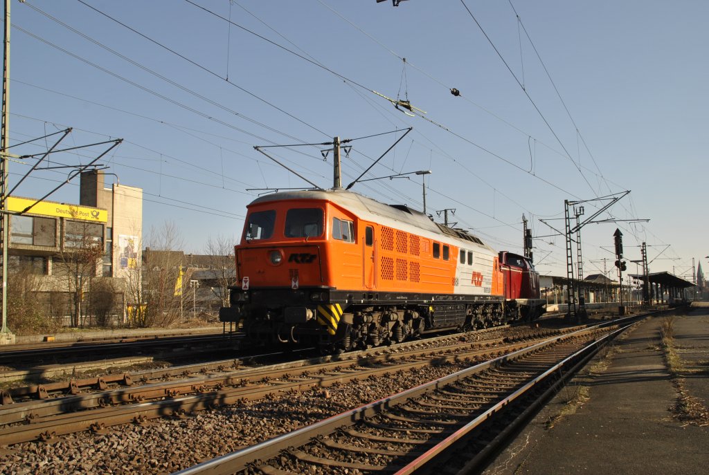 Nachschuss auf RTS 230 077, am 26.02.10 in Lehrte.
