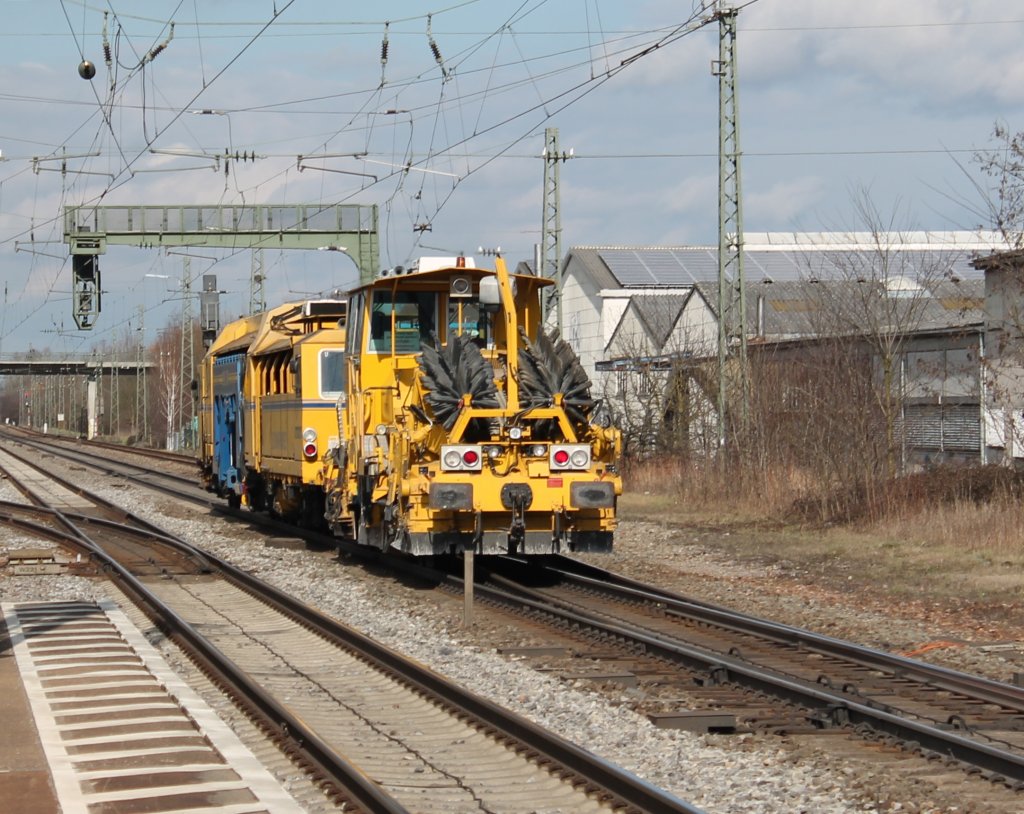 Nachschuss vom Flistarexpress am 10.03.2013 in Orschweier.