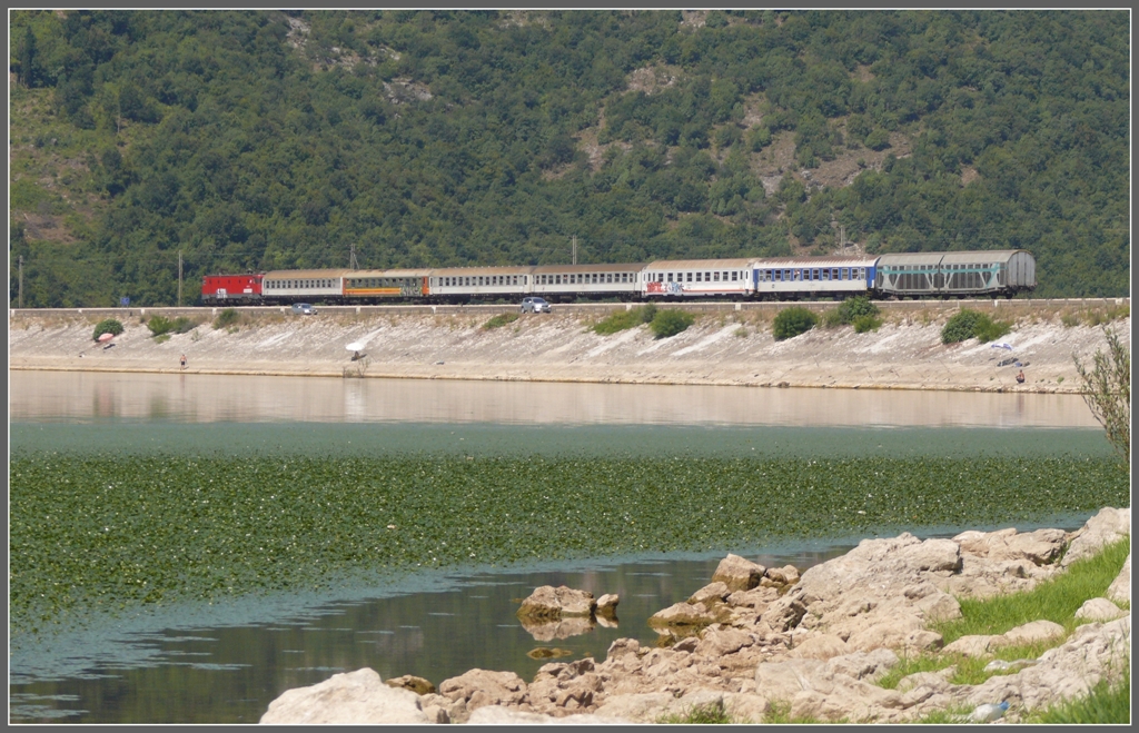 Nachtzug Belgrad - Bar am Skutariesee. (04.07.2011)