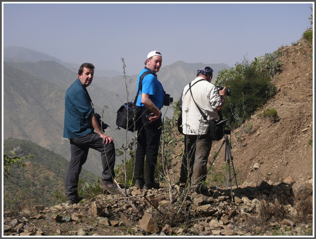 Nah am Abgrund und mittendrin Hansjrg Brutzer. (01.02.2012)