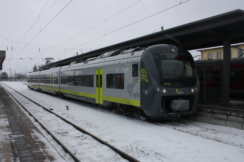 Neumarkt (Oberpfalz) am 02.01.11: zu sehen 440 914 Agilis