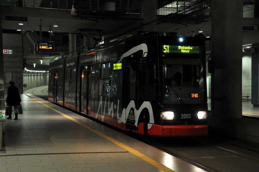 NGT6 Wagen: 2003 in Krakau (28.11.2011)