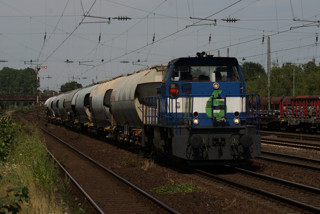 NIAG 6 mit einem Sodazug in D�sseldorf-Rath am 20.07.2010