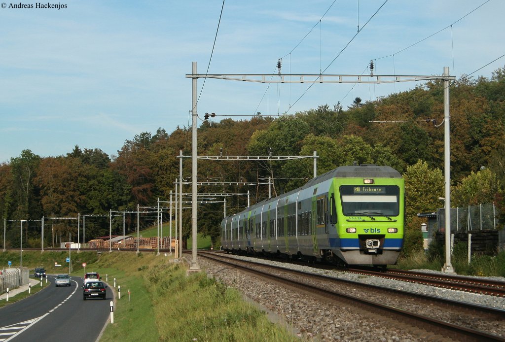 NINA 24 und 23 als S1 nach Fribourg am Esig Ddingen 3.10.09