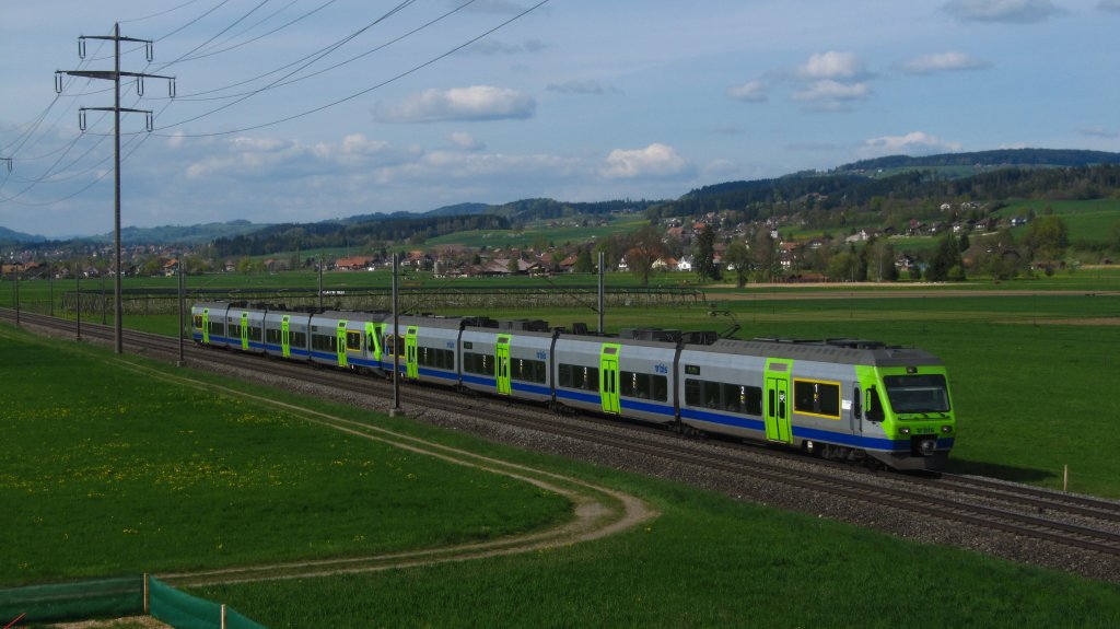 NINA-Doppelpack auf dem Weg nach Thun am 13.04.2011