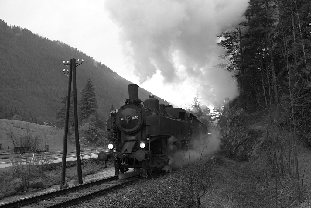 NLB 93.1420 am 15.April 2012 zwischen Amt Mitterbach und St. Aegyd Eisenwerk.

