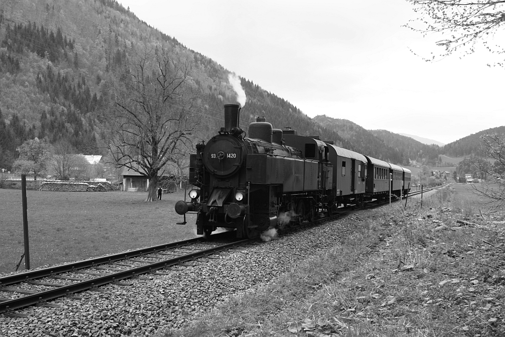 NLB 93.1420 am 28.April 2013 zwischen Amt Mitterbach und St. Aegyd Eisenwerk. 
