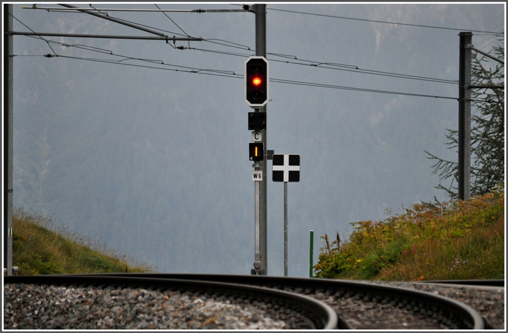 Noch herrscht Ruhe auf der Alp Grm frhmorgens. (12.08.2012)