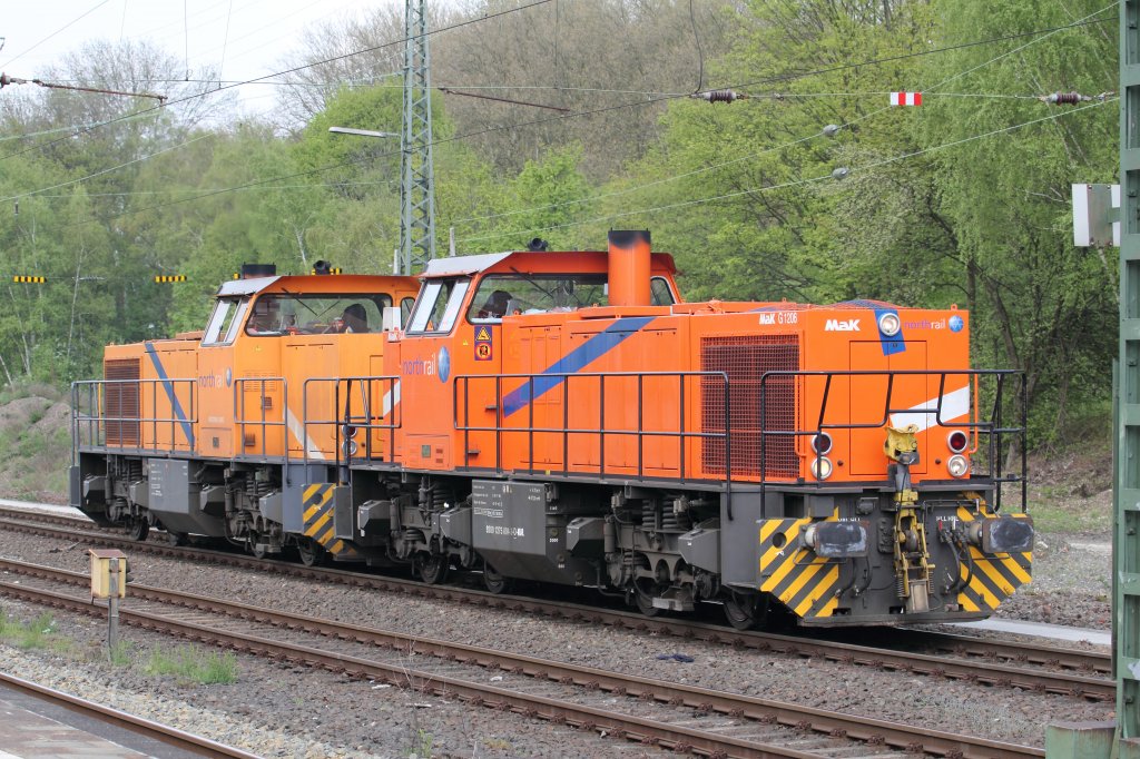 Northrail 275 804-3 und 275 803-5 in Recklinghausen 3.5.2013