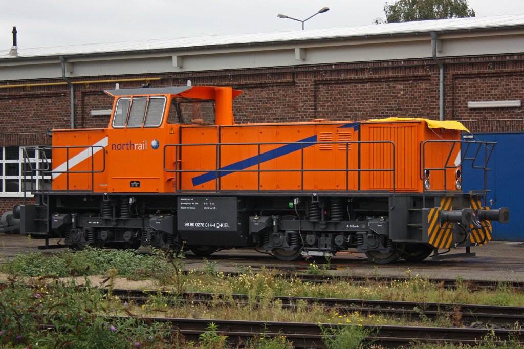 Northrail 276 014-4 am 12.9.10 bei Vossloh in Moers