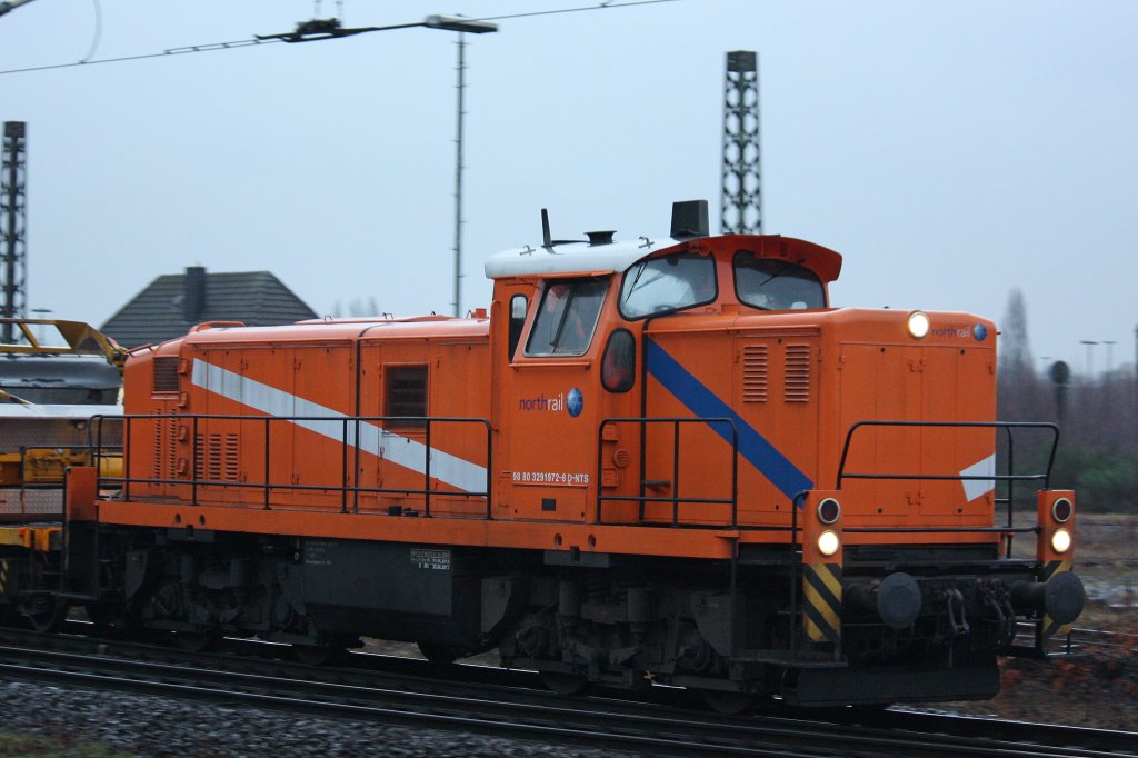 NorthRail 291 972 am 4.12.12 in Duisburg-Wedau.