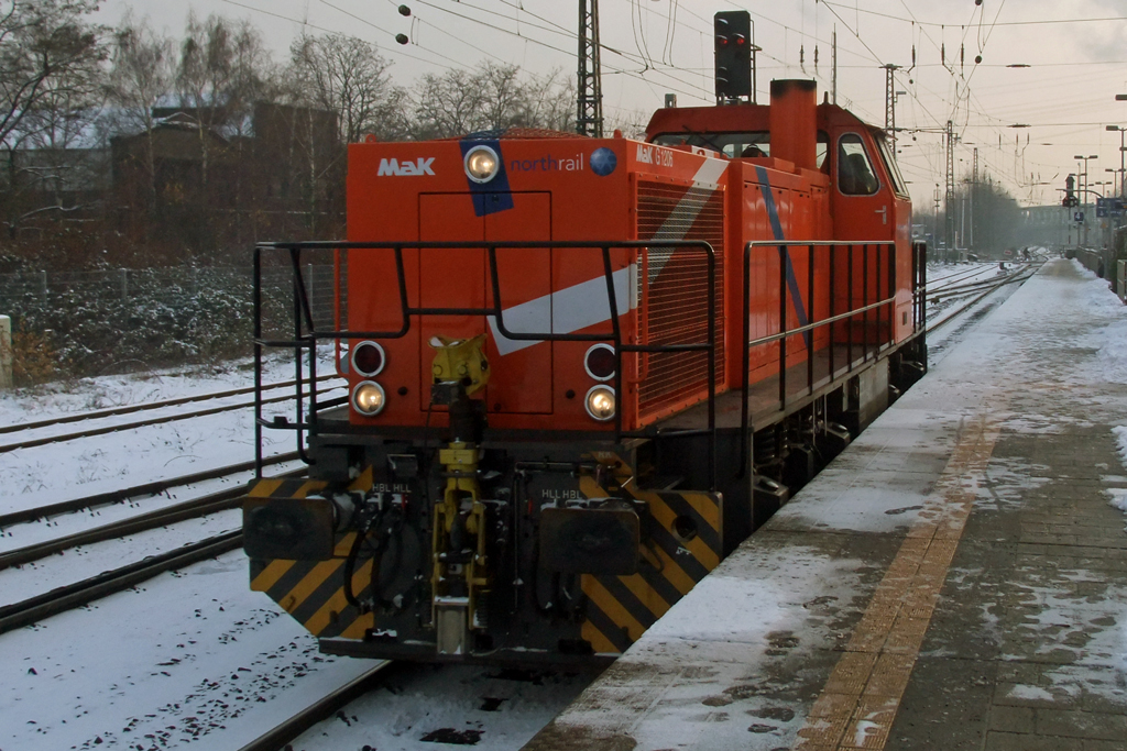 Northrail Mak G1206 in Recklinghausen-Sd 3.12.2010