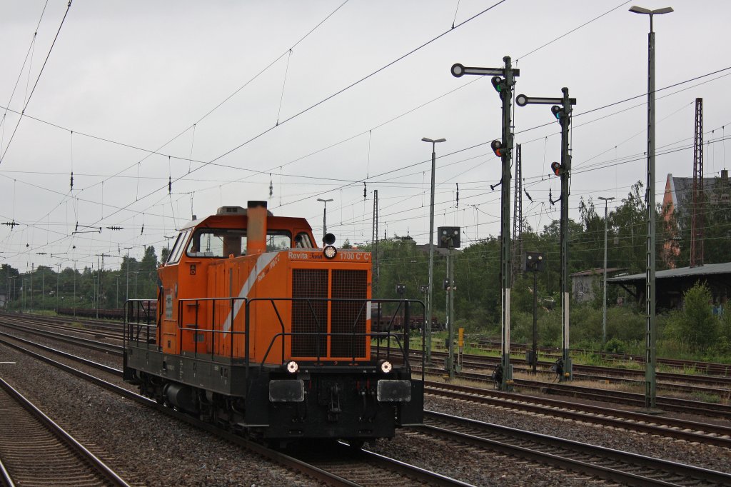 Northrail/BSM Revita Twin 1700 C'C' 241 007 am 27.6.12 als Lz in Dsseldorf-Rath.
