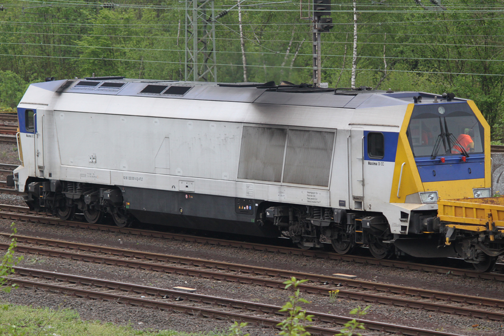 Notschuss auf 263 001 die am 1.5.12 in D�sseldorf-Eller ausfuhr.