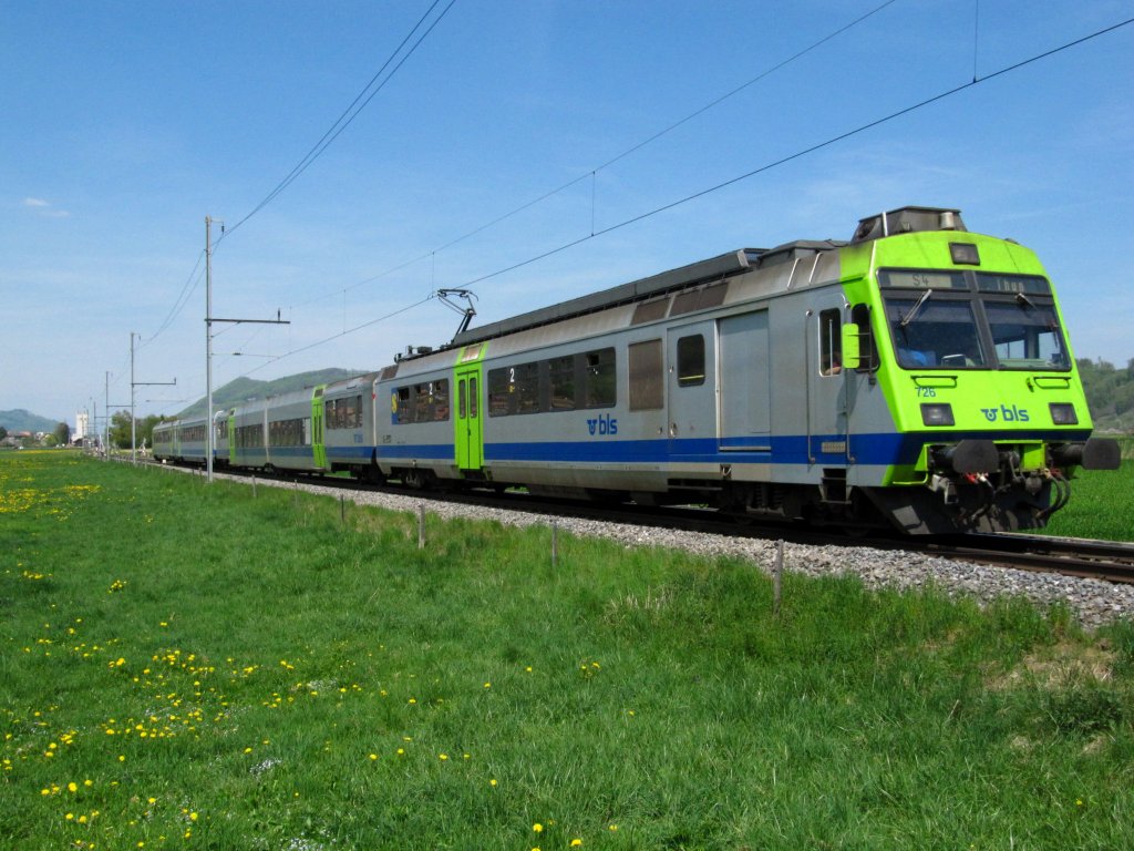 NPZ RBDe 565 bei Thurnen am 28.04.2010