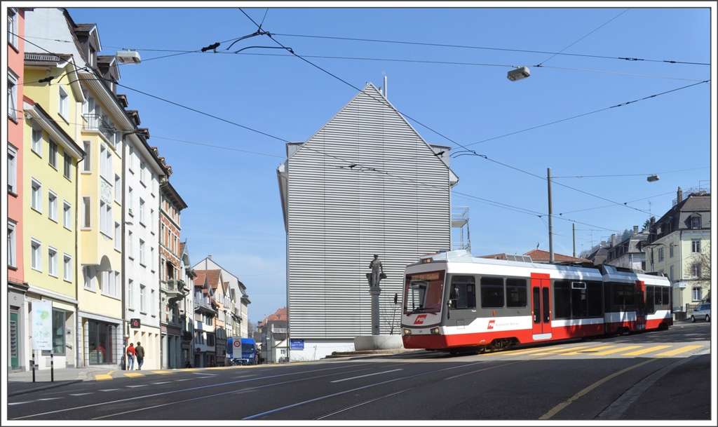 Nr 34 zwischen Schlerhaus und Spisertor in St.Gallen. (24.03.2011)