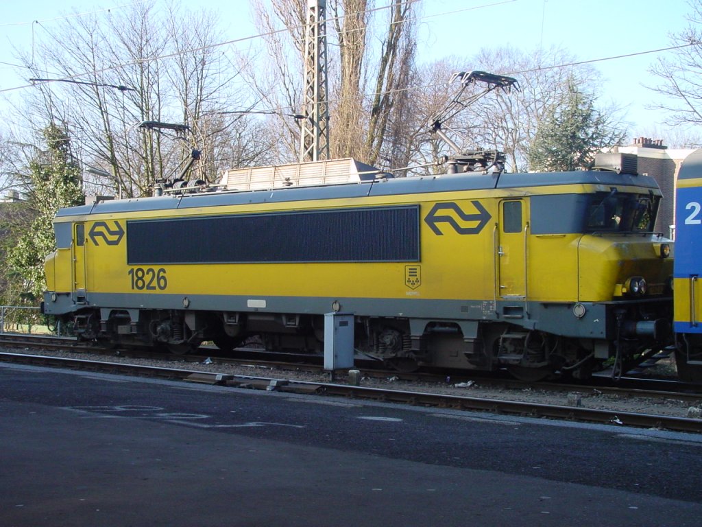 NS 1826 'Meppel'(ex 1626),Haarlem 19-02-03