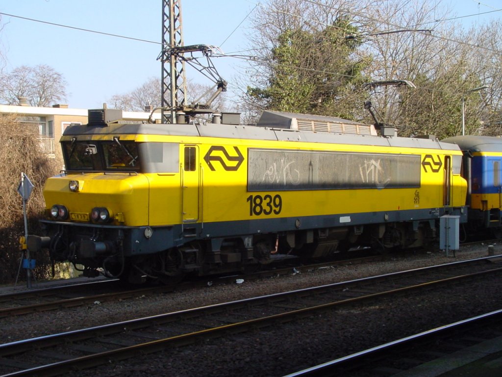 NS 1839 'Leiden'(ex 1639),Haarlem 19-02-03