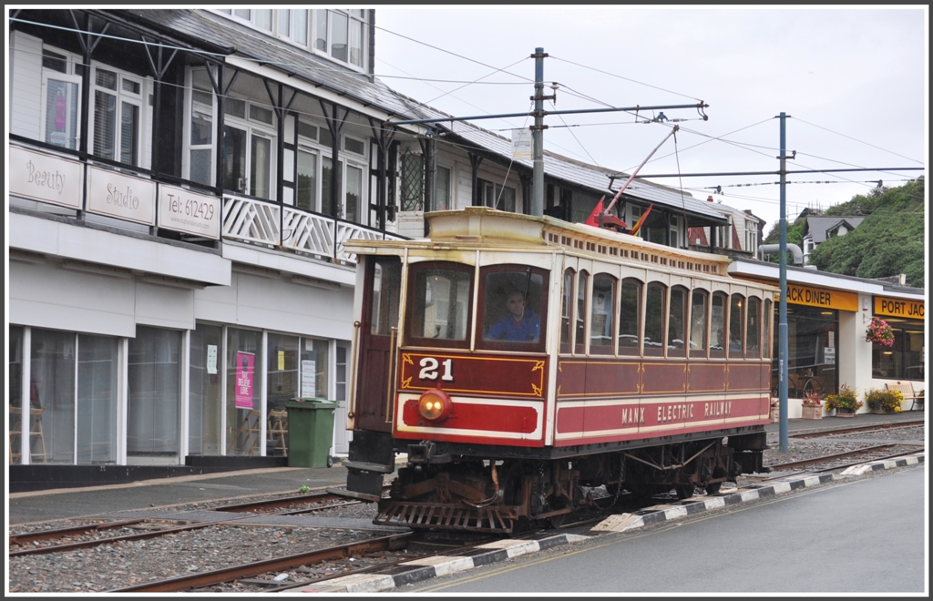 Nummer 22 in Solofahrt kurz vor Douglas. (11.08.2011)