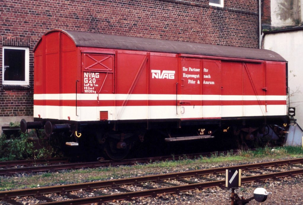 NVAG G20 stand in Niebll im August 1992 (habe den nie im Einsatz gesehen).