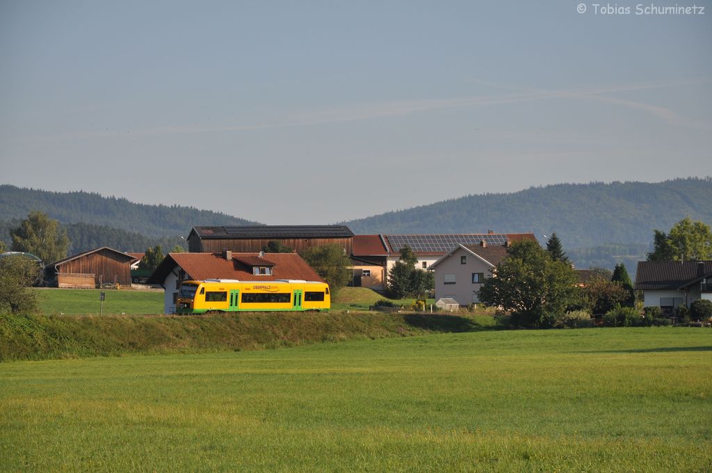Oberpfalzbahn am 18.08.2012 in Kothmailing