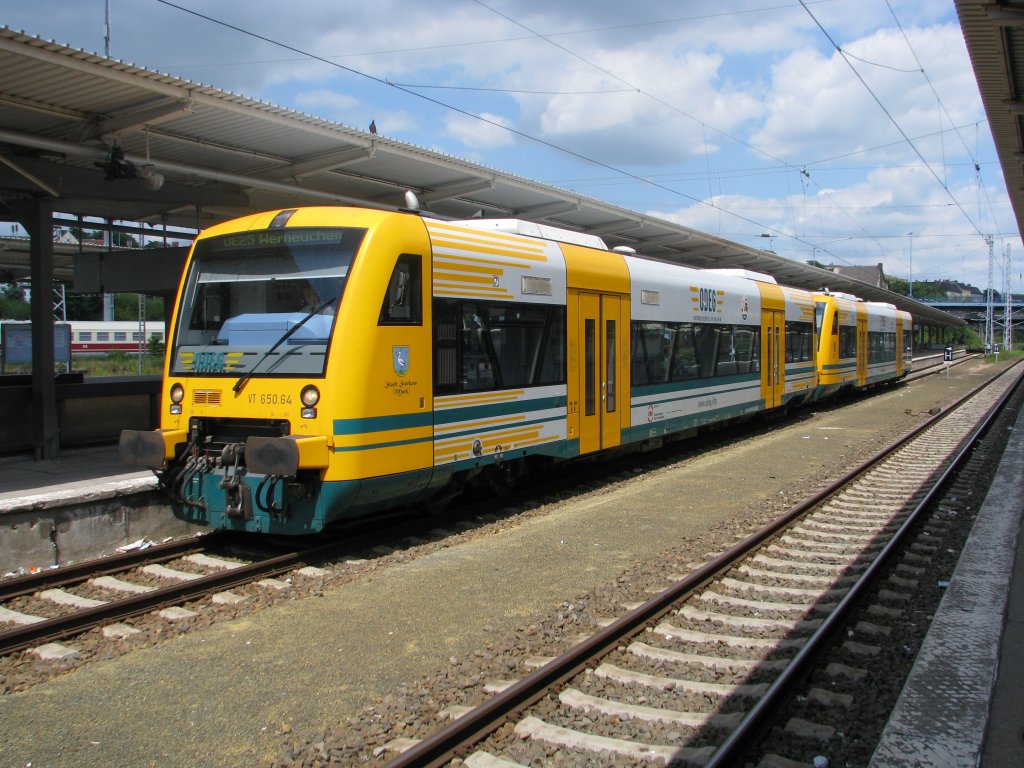 ODEG VT650.64 B-Lichtenberg 24.06.2010