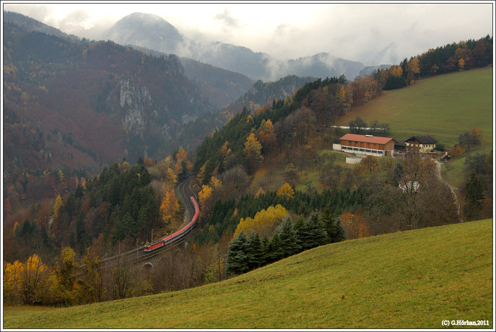 BB EC 252 Albertina am Wagnergraben-Viadukt, 11.11.2011