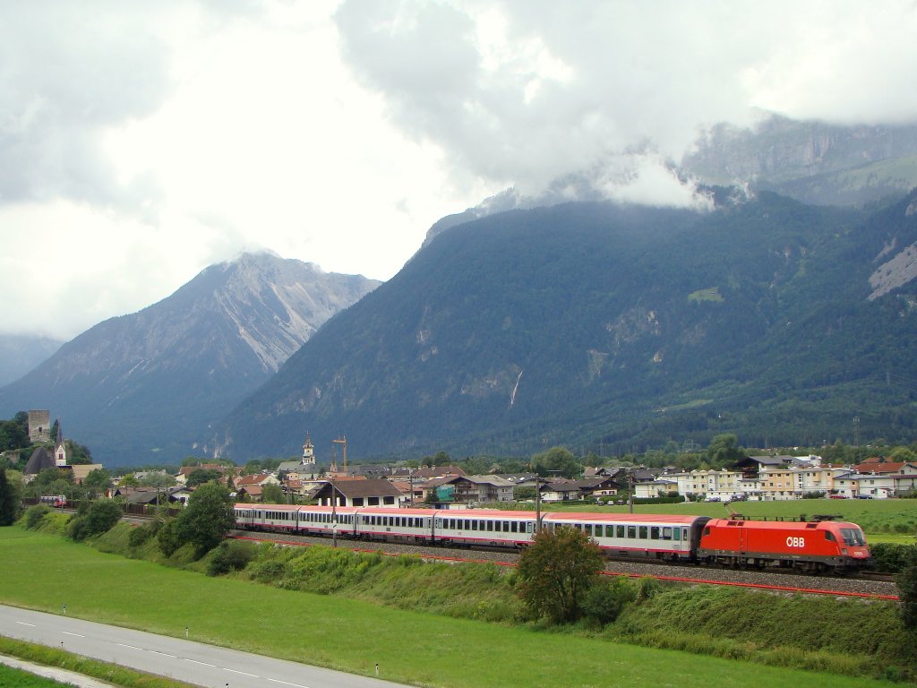 BB EC 649  Alpenkonvention  bei Radfeld. 03.08.2010