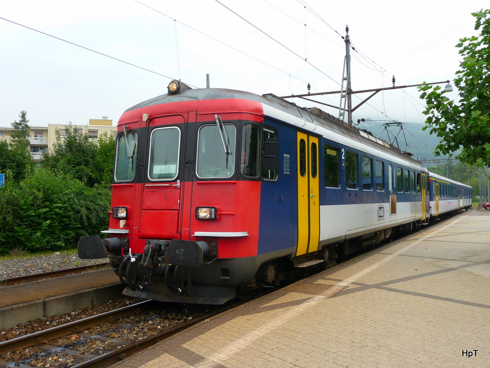 OeBB - Triebwagen RBe 4/4 206 mit Regio in Oensingen am 07.09.2010