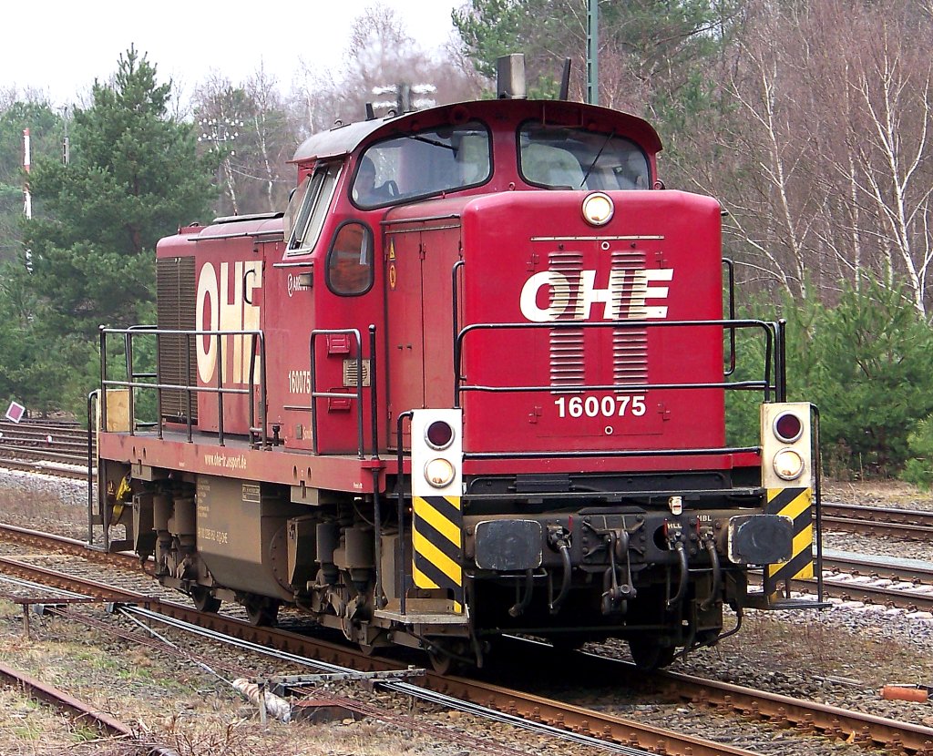 OHE 160075 beim Umsetzen (30.03.10)