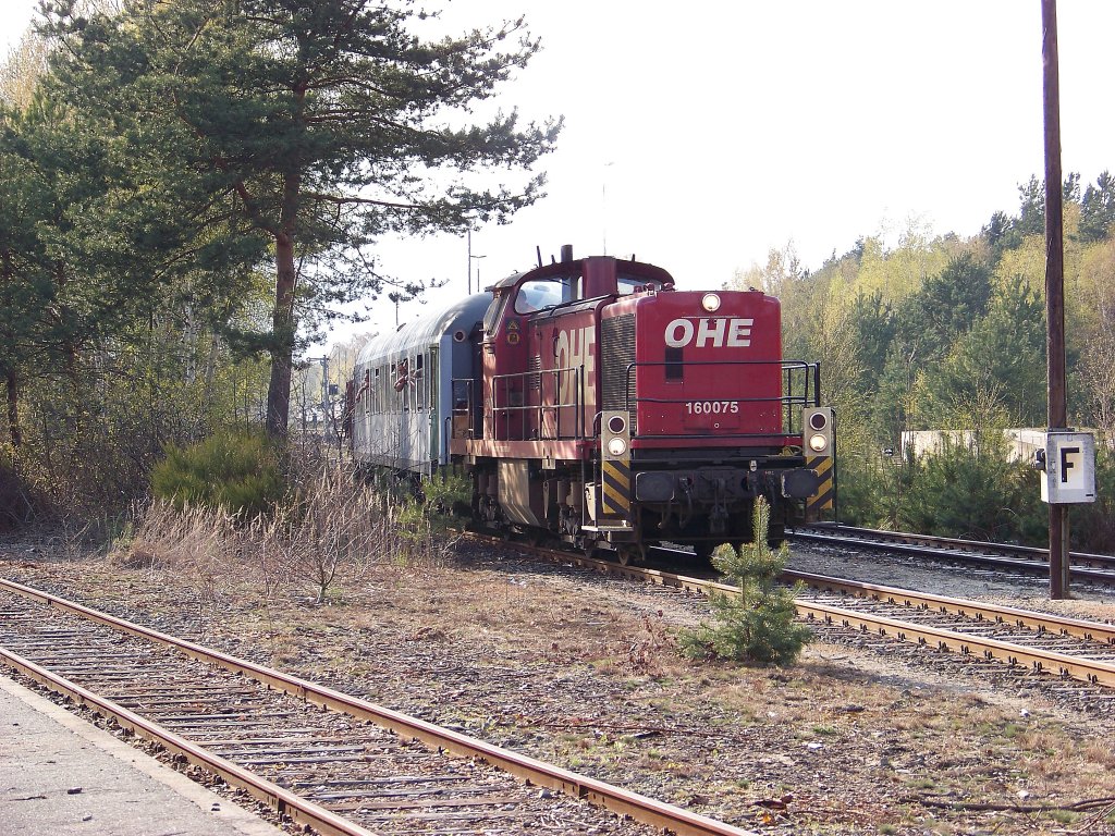 OHE 160075 verl�sst Munster (22.04.2010)