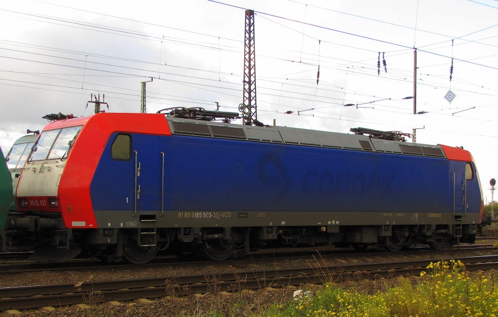 OHE 185-CL 003 (91 80 6185 503-0 D-VCD) in Grokorbetha Rbf; 25.10.2010