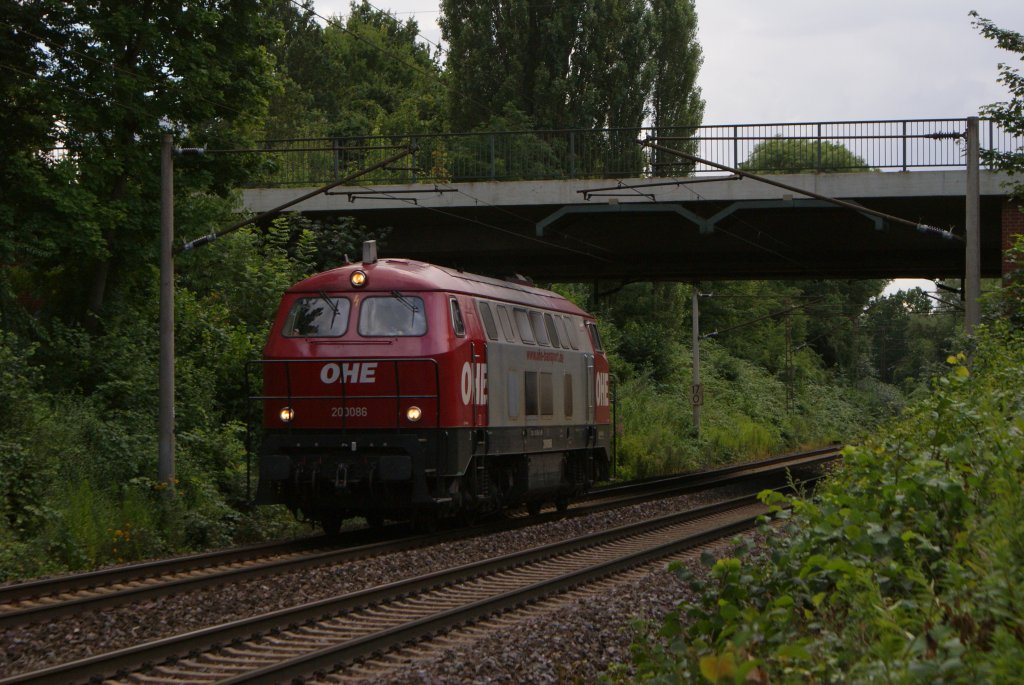 OHE 200086 als Lz in Hannover Limmer am 30.07.2010