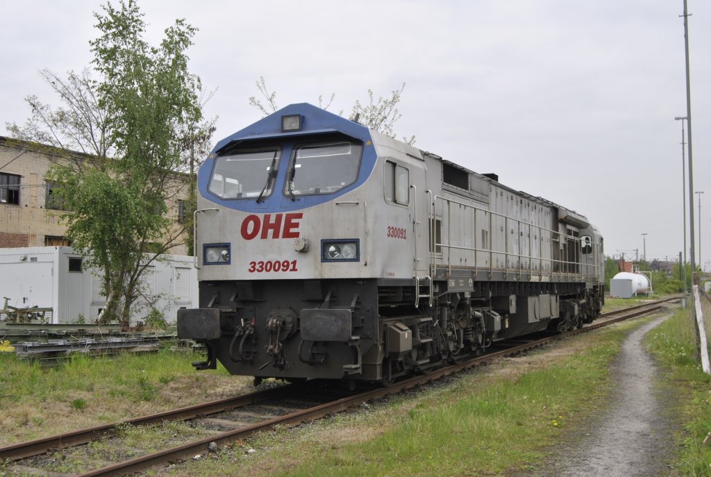OHE 3000 91, stand am 08.05.10 in Ex-BW Lehrte.