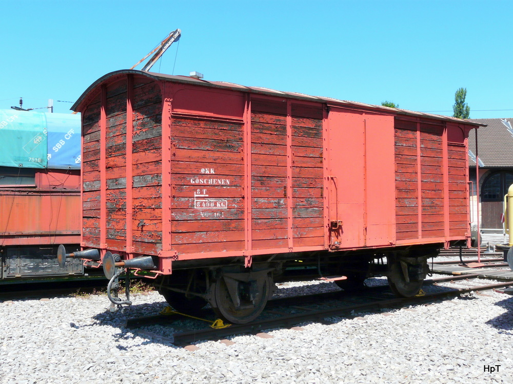 OKK G�schen Dienstwagen abgestellt in Delemont ma 26.06.2011