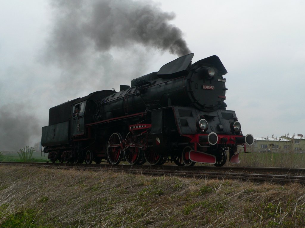 Ol49-59 am 1.5.2010 in Wolsztyn.