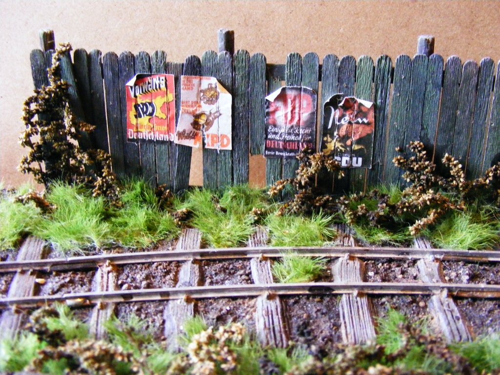 Parteienwerbung fr die 1. Bundestagswahl von 1949