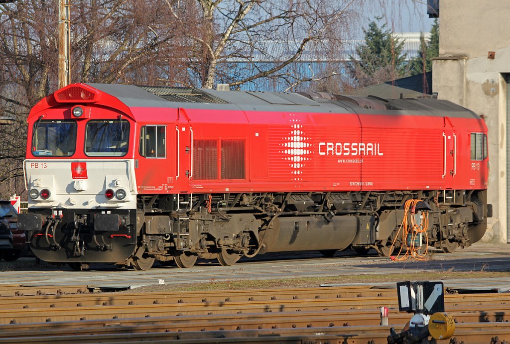 PB13 der Crossrail in Brhl Vochem am 22.02.2011