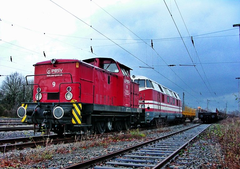 PBSV 9 abgestellt in Hrne, 05.12.08
