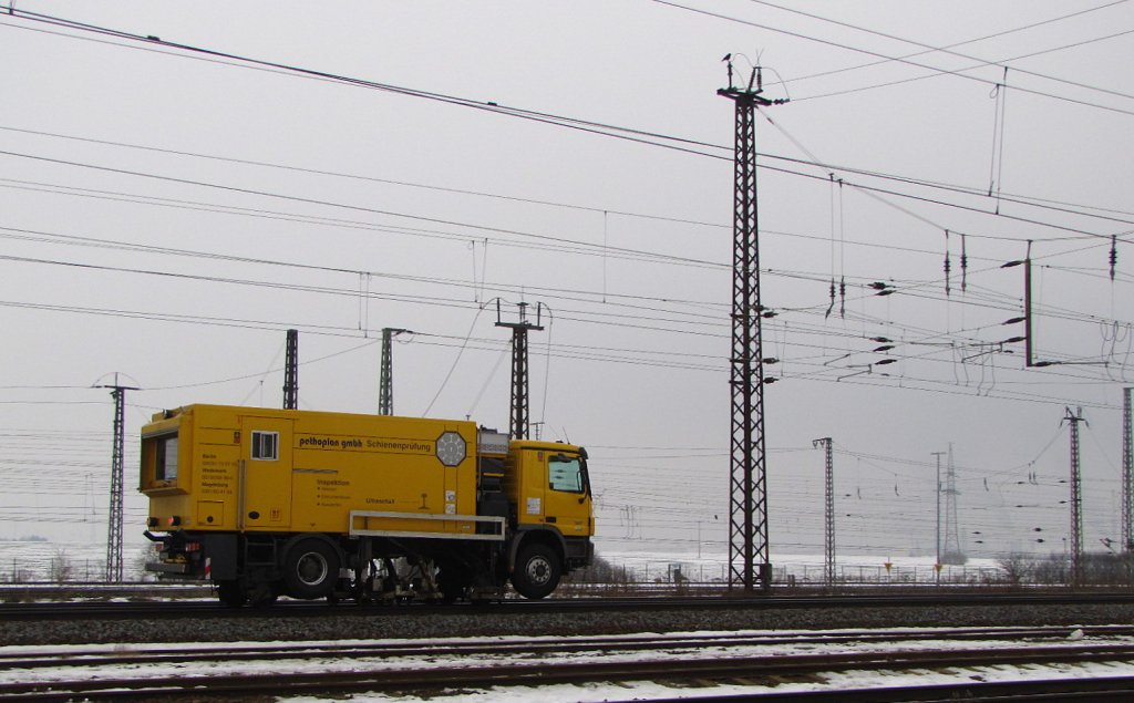 pethoplan SPF 101 (Ultraschallmessfahrzeug) in Gro�korbetha; 21.01.2010