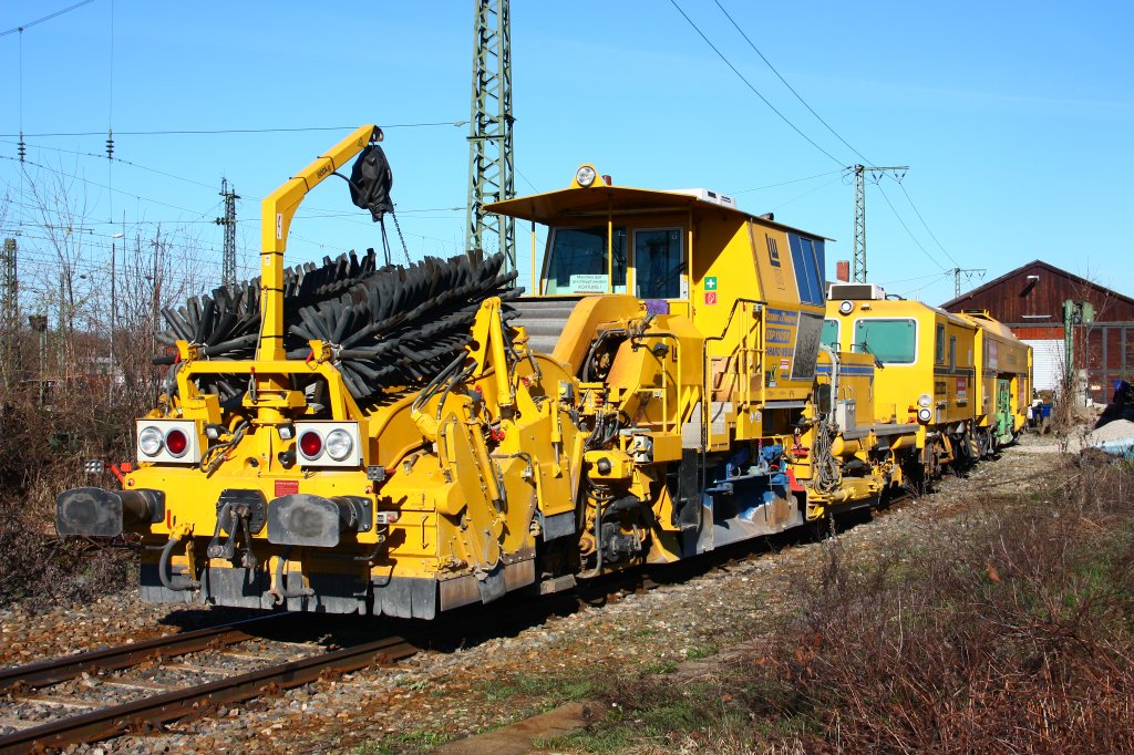 Plasser&Theurer SSP110SW - Schotterplaniermaschine - Rosenheim - 15/04/2013