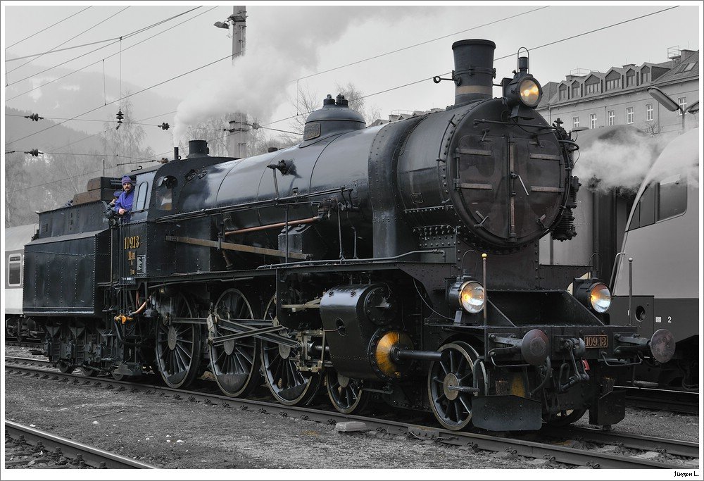 Portrait der 109.13 in Mrzzuschlag; 13.3.2010.