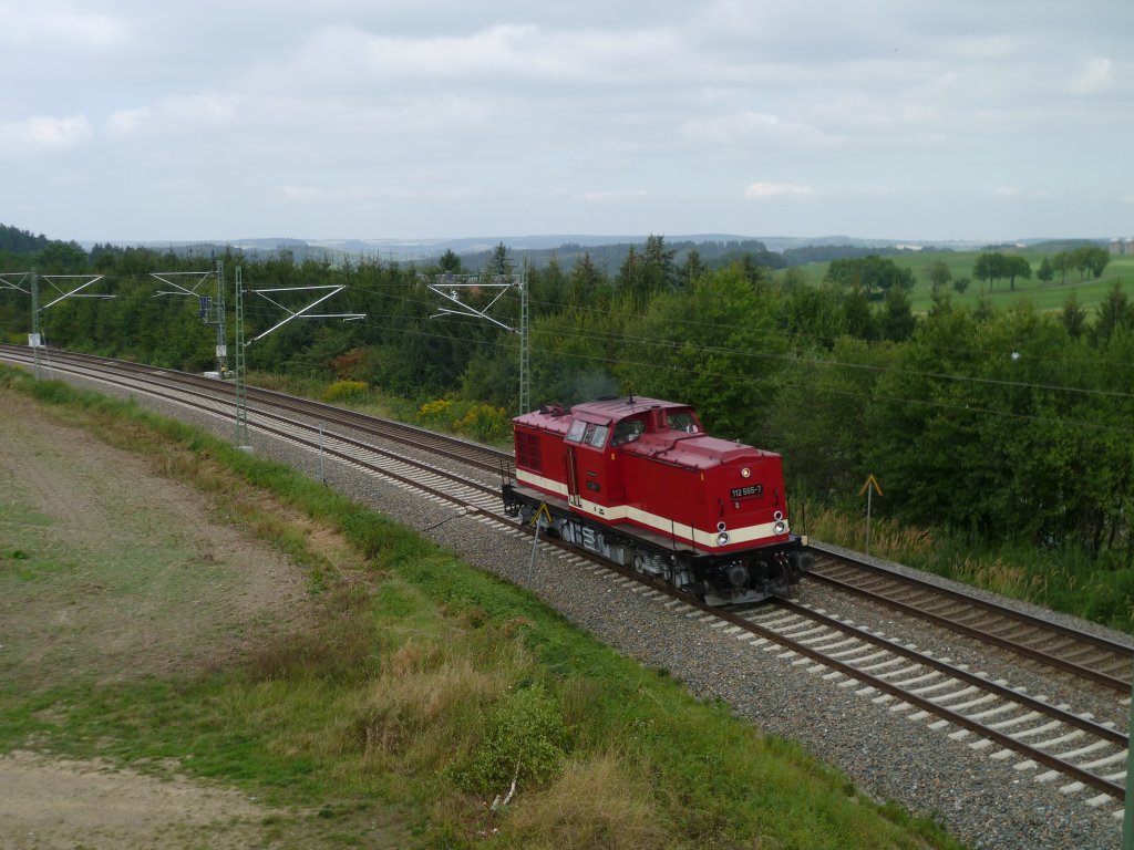 Press 112 565-7 fuhr am 08.09.12 Richtung Reichenbach/V. hier am Frohsinn.

