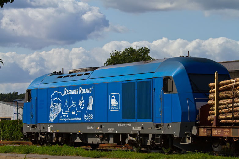 Pressnitztalbahn mit Werbung fr die RBB - 05.07.2011