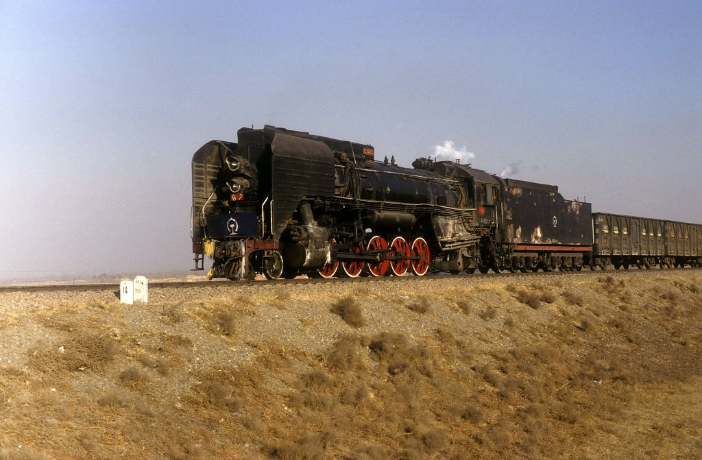 QJ 6067  bei Baotou  30.12.88