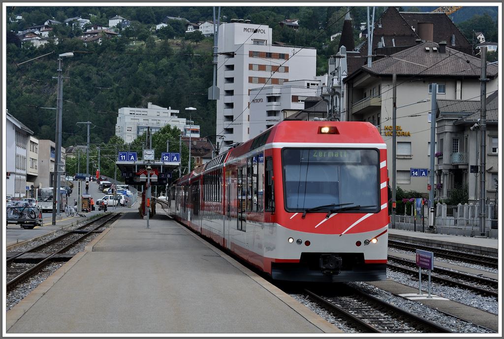 R245 nach Zermatt in Brig. (03.08.2013)